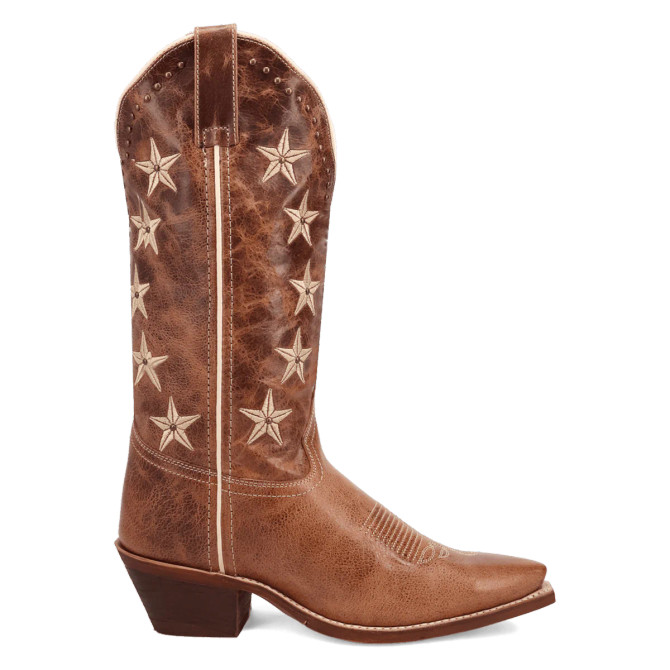 Laredo Serenade Women’s Tan Western Cowboy Boots