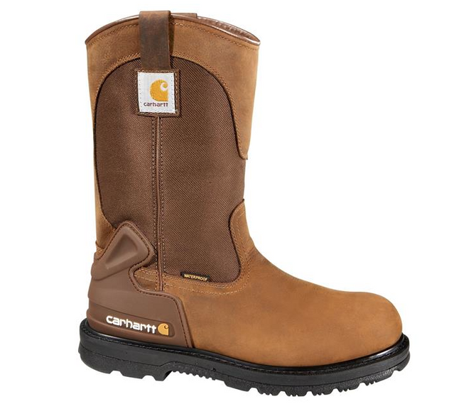 Carhartt Footwear 11" Wellington Steel Toe- Brown