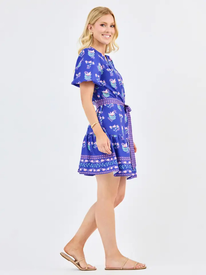 Mary Square Women's Addison Dress - Petal Keepsake Blue