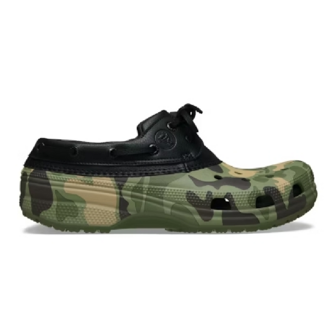 Crocs Classic Boat Clog - Black/Cargo
