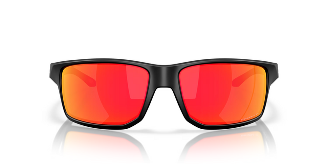 Oakley Gibston XL Sunglasses Matte Black Frame / Prizm Ruby Lenses