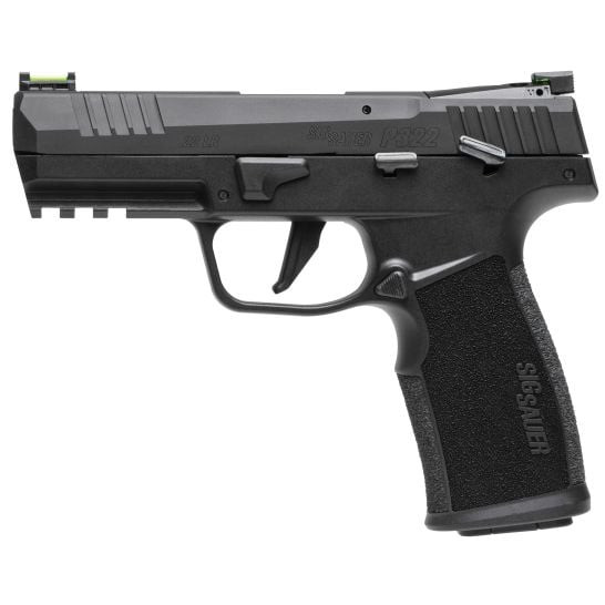 Sig Sauer P322 .22LR Pistol, 4" Barrel, Fiber Optic Sights, Black