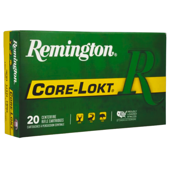 Remington Core-Lokt 150gr PSP 300 Win Mag Ammunition, 20rds