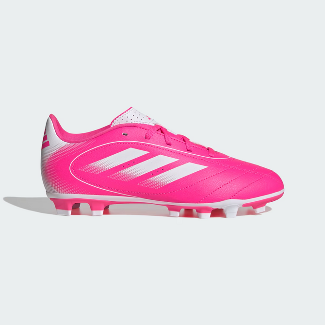 Adidas Goletto IX FG/MG Junior Soccer Cleats - Pink/White