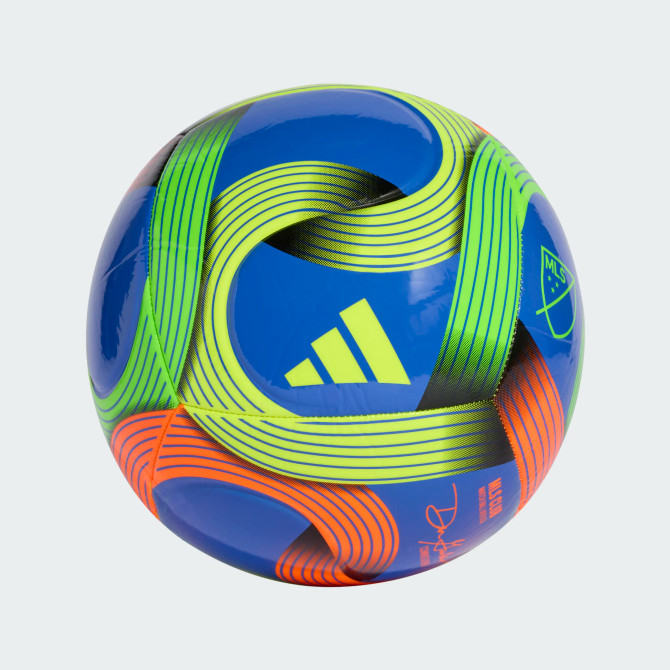 Adidas MLS 26 Club Soccer Ball - Blue/Orange/Yellow