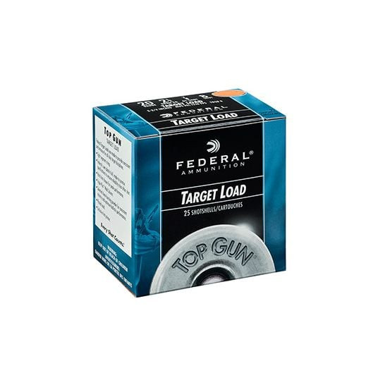 Federal 20ga 2.75" 2.5DE 7/8oz #7.5 Top Gun Ammunition 25rds