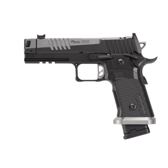 Sig Sauer P211 4.4" 9mm 23rd OR Pistol, Black
