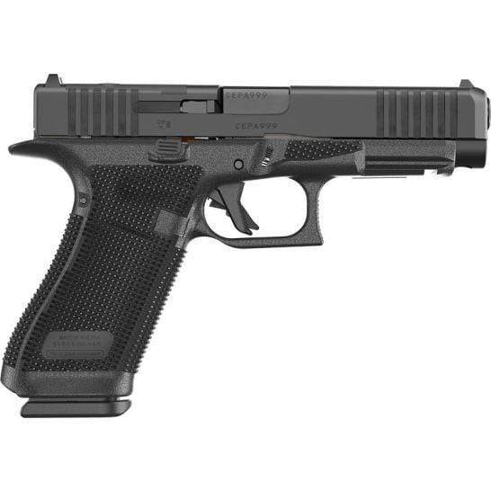 Glock 17 Gen 6 Austria 4.49" 9mm Luger (3)17rd O.R Handgun, Black