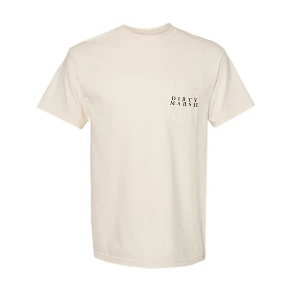 Dirty Marsh Outfitters Men's Marshall On Da Course Tee - Ivory