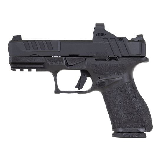 Springfield Echelon 4.0C 4" 9mm OR 15/18rd Pistol w/ Ft Tritium Night Sight Viridian Green Dot and Range Bag