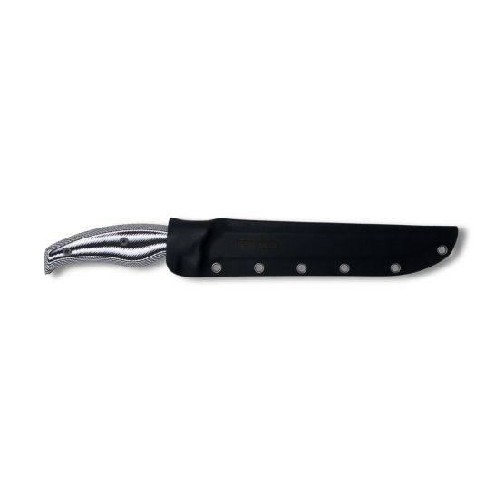 SORD Fishing Products 8" Flexy Fillet Knife Super Flex Fixed Blade, Black