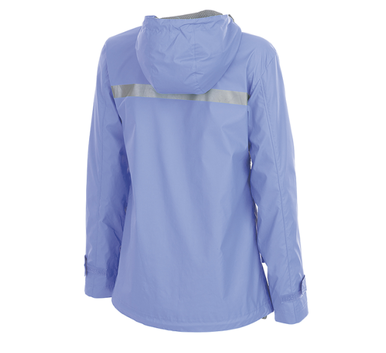 Charles River Women's New Englander Rain Jacket-Periwinkle