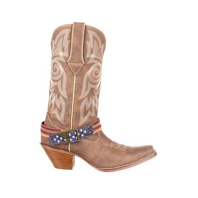 Durango Women's Flag Accessory Western Boot