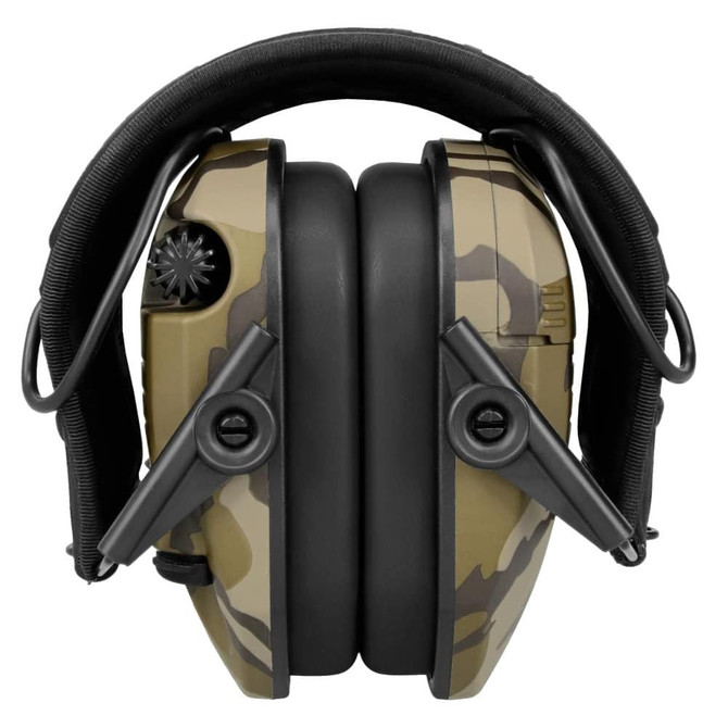 Walker's Razor Slim Electronic Muffs, Mossy Oak Bottomland