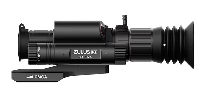 DNT Zulus HD V2 Digital Night Vision Rifle Scope with Rangefinder