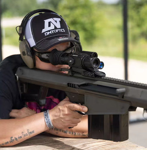 DNT Zulus HD V2 Digital Night Vision Rifle Scope with Rangefinder