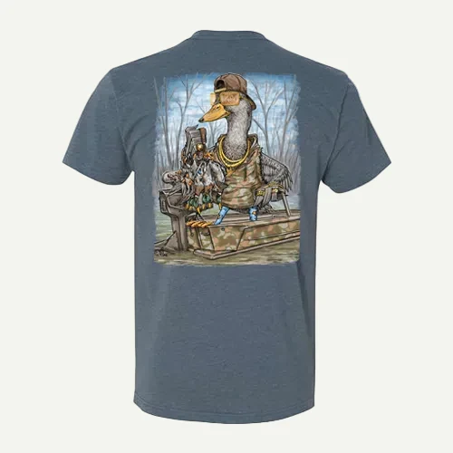 Combat Waterfowl Men's Deep Woods Dolph Tee - Indigo