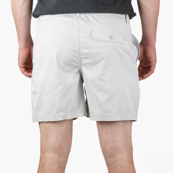 Aftco Men's Landlocked Shorts - Oyster Grey