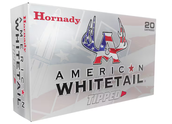 Hornady American Whitetail Tipped 30-06 Springfield Ammo 165 Grain SST Polymer Tip