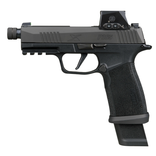 Sig Sauer P365X-Macro TACOPS 4" TB 9mm (4)21rd Handgun w/ Romeo-X Red Dot