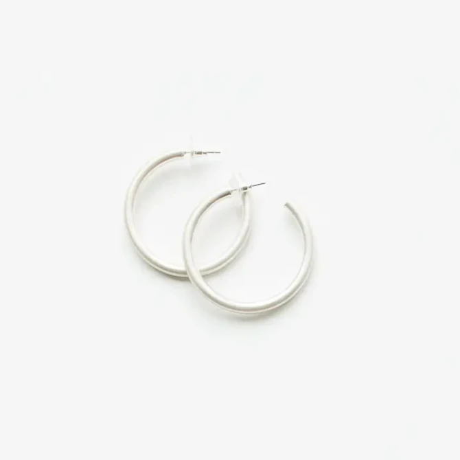 Michelle McDowell Silver Heather Earrings