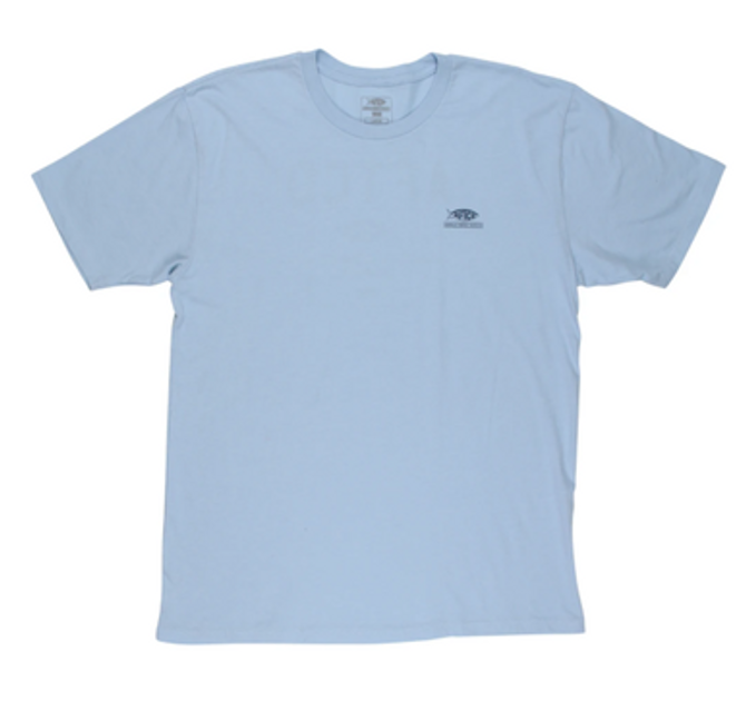 Aftco Release Short Sleeve Tee-Bluesteel Heather