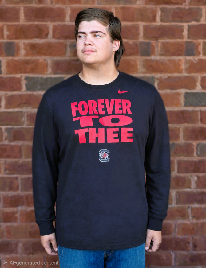 Nike South Carolina Gamecocks Forever To Thee Dri-Fit Long Sleeve Tee