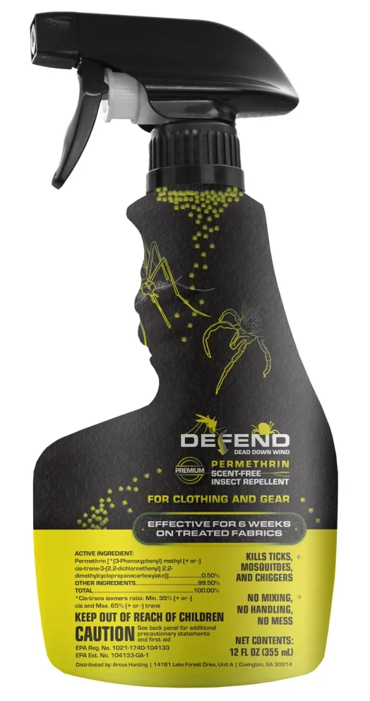 Dead Down Wind Defend Permethrin Clothing Spray 12oz