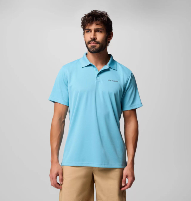 Columbia Men's Utilizer™ Polo Shirt - Vintage Blue Columbia Men's Utilizer™ Polo Shirt - Vintage Blue