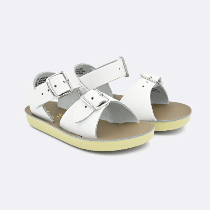 Sun-San Baby Surfer Sandal-White