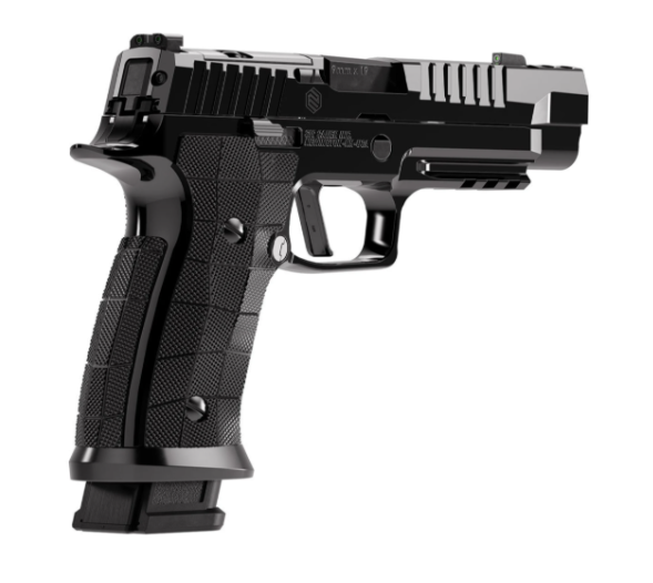 Sig Sauer Reserve Collection P320-SXG 3.9" Comp 9mm Luger (3)21RD Pistol, Hi-Polish Black