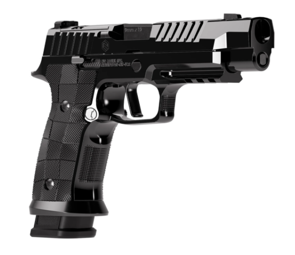 Sig Sauer Reserve Collection P320-SXG 3.9" Comp 9mm Luger (3)21RD Pistol, Hi-Polish Black