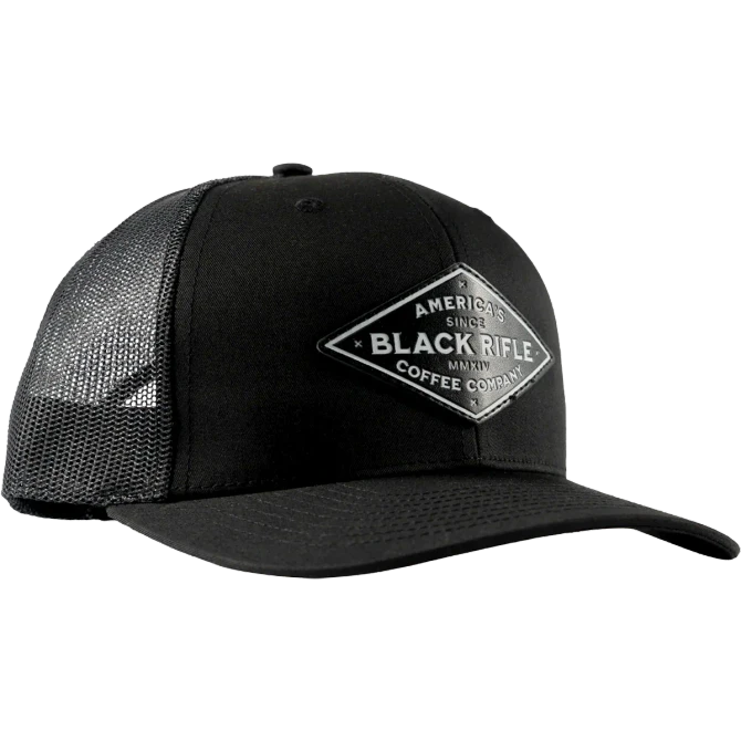 Black Rifle Coffee America's Coffee Trucker Hat - Black