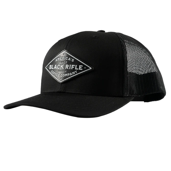 Black Rifle Coffee America's Coffee Trucker Hat - Black