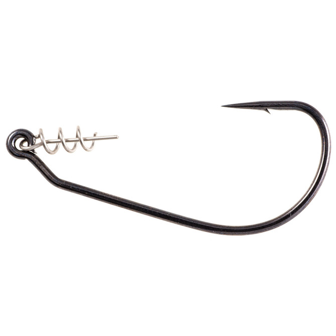 Owner Twistlock Open Gap - Size 4/0 Black Chrome 4pk