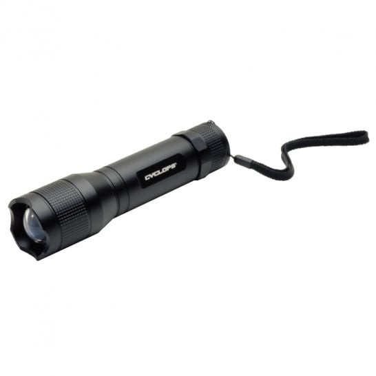 Cyclops 800 lm Cree XPG3 LED Weather-Resistant Tactical Flashlight, Black