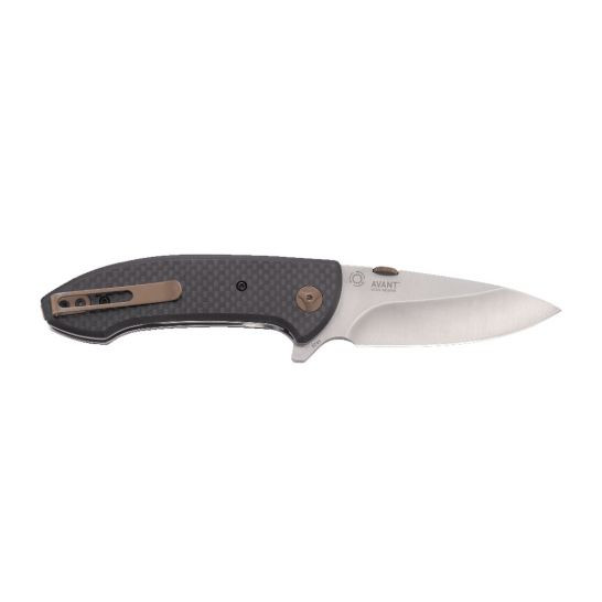 CRKT Avant Locking Folding Knife, Carbon Fiber Handle