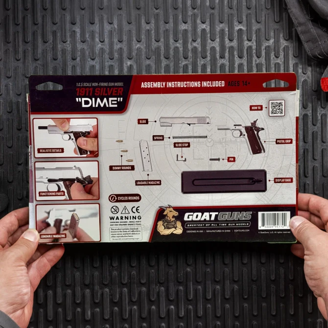 Goat Guns 1911 Model - Silver