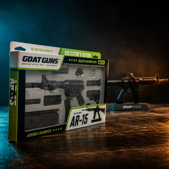 Goat Guns AR15 Model - Black