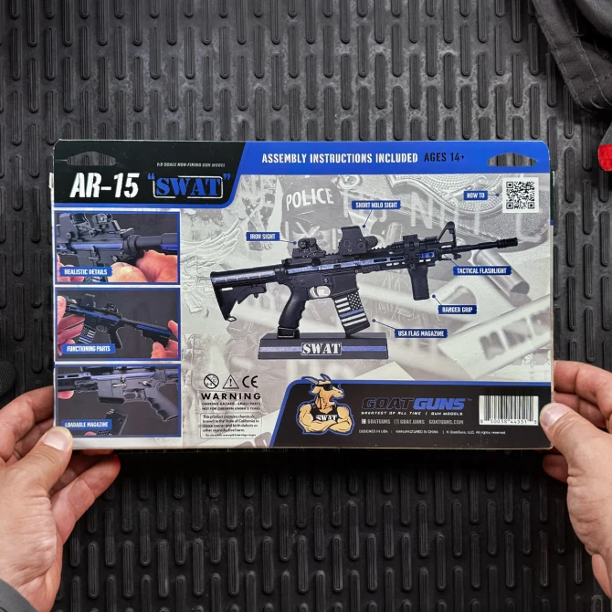 Goat Guns AR15 Model - Thin Blue Line/SWAT