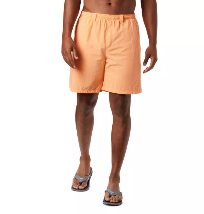 Columbia Men's PFG Backcast III Water Shorts- Bright Nectar