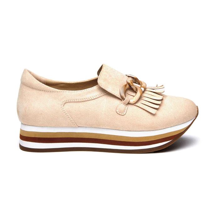 Matisse Footwear Bess Platform Loafers-Ivory