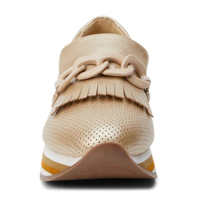 Matisse Footwear Bess Platform Loafers-Gold