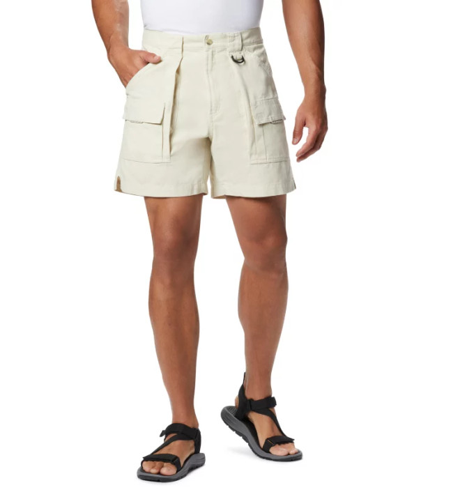 Columbia Men's PFG Brewha II Shorts-Stone