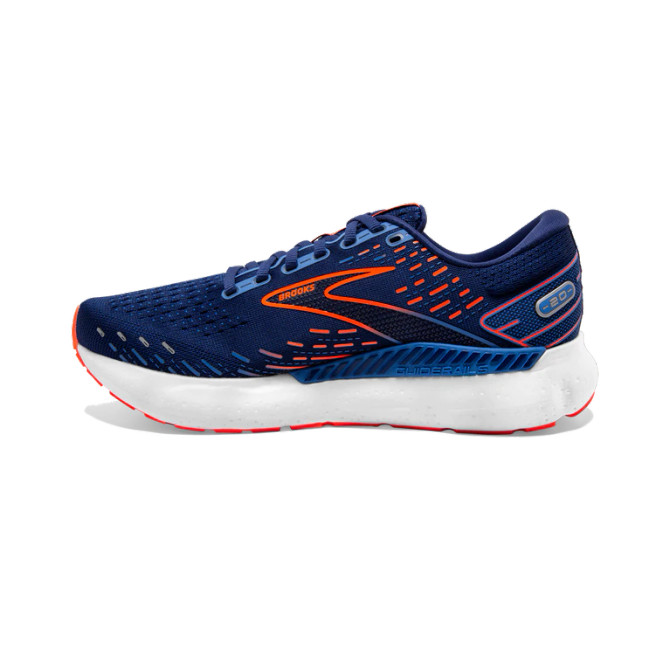 Brooks Men's Glycerin GTS 20-  Blue Depths/Palace Blue/Orange