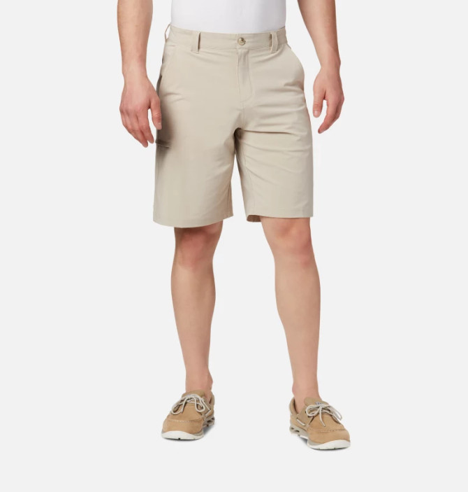 Columbia Men's PFG Grander Marlin II Offshore Shorts-Fossil