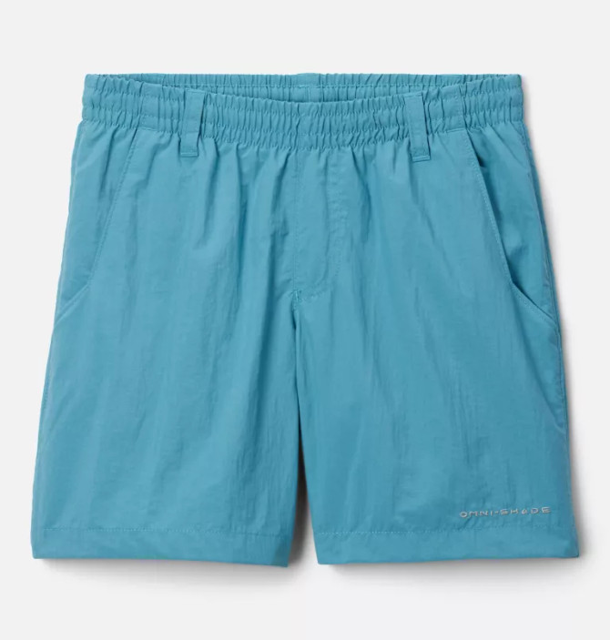 Columbia Boys' PFG Backcast Shorts -  Canyon Blue