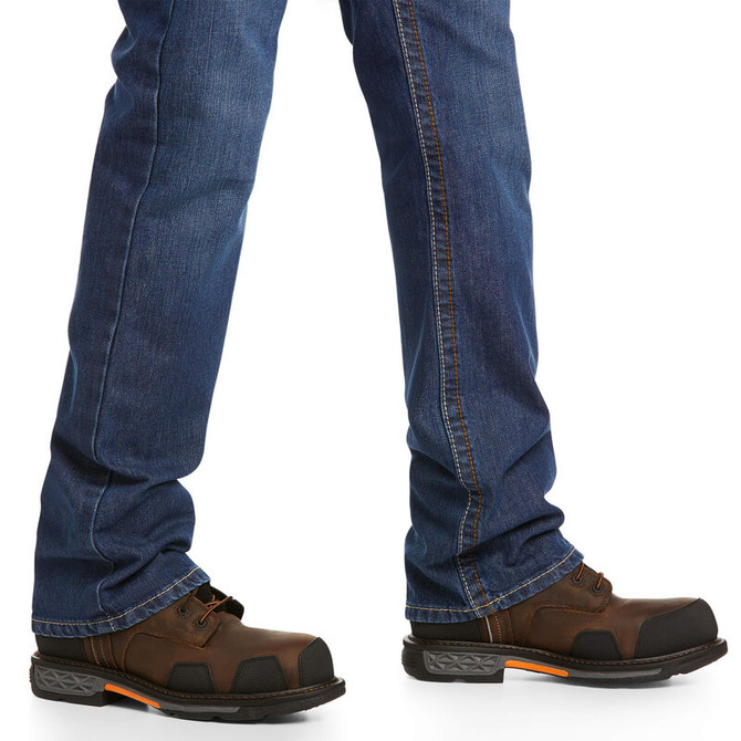 Ariat Men's FR M4 Relaxed Basic Boot Cut Jean-Flint