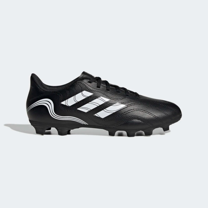 Adidas Copa Sense .4 Flexible Ground Boots - Core Black / Cloud White / Vivid Red