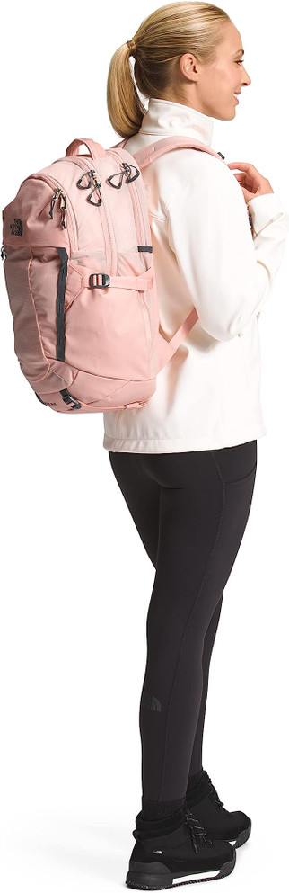 The North Face Women's Recon Backpack-Evening Sand Pink/Asphalt Grey